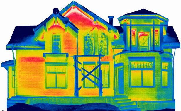 Термограма будівлі