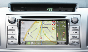 Pantalla de Toyota Touch & Go