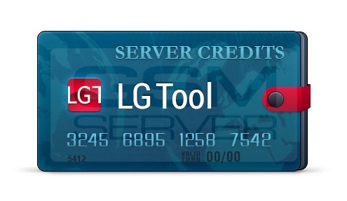 LG Tool server credits in GsmServer online store