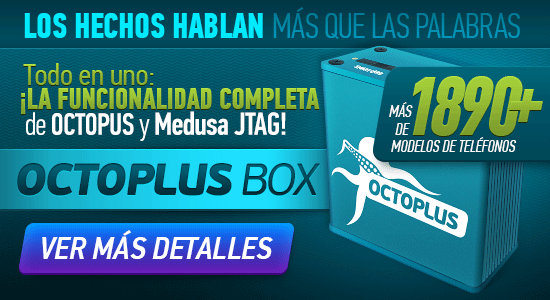 ¡Nueva caja para liberar celulares Octoplus Box con la interface JTAG integrada ya está en venta!