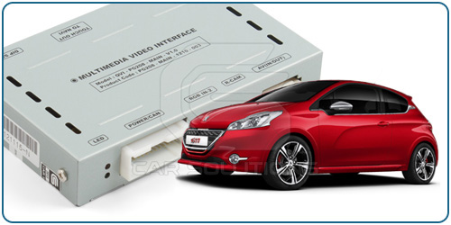 Car Video Interface for Peugeot 208