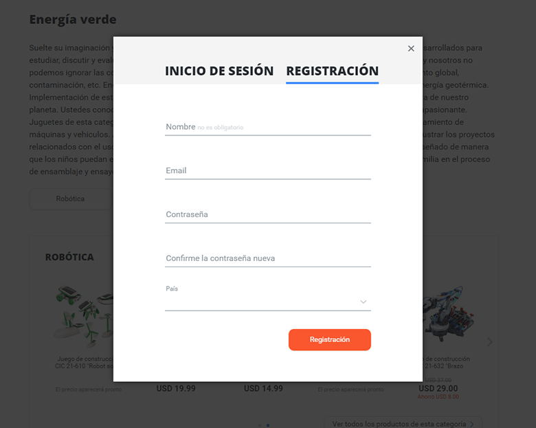 Registración