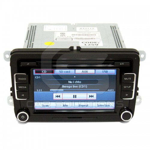 Autorradio  Volkswagen RCD510 Delphi (5ND 035 190A)