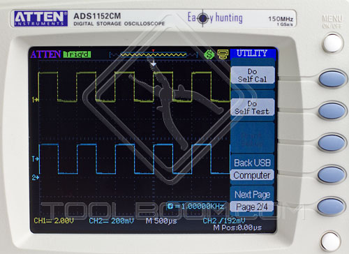 ADS1042CM Utility Menu