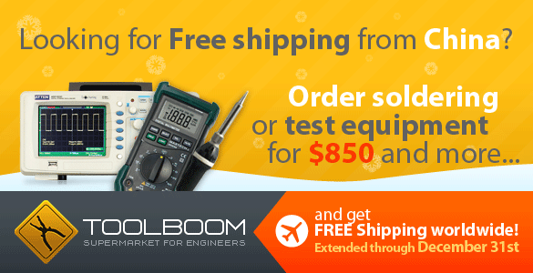 Free Shipping for Measuring and Soldering Equipment