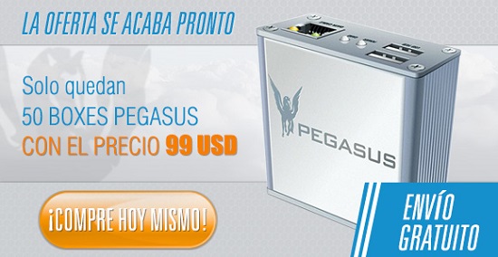 Pegasus box for USD 99