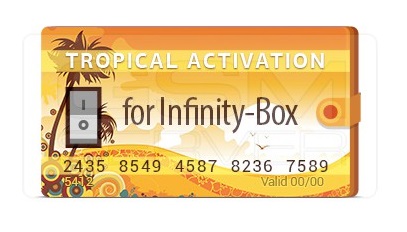 Tropical Software Activation for Infinity Box
