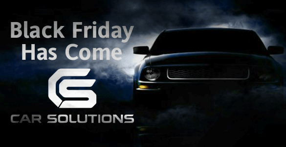Black Friday in Car Solutions Online Store