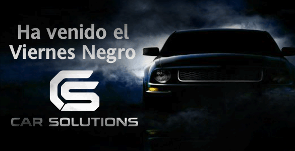 Viernes Negro en la tienda online Car Solutions