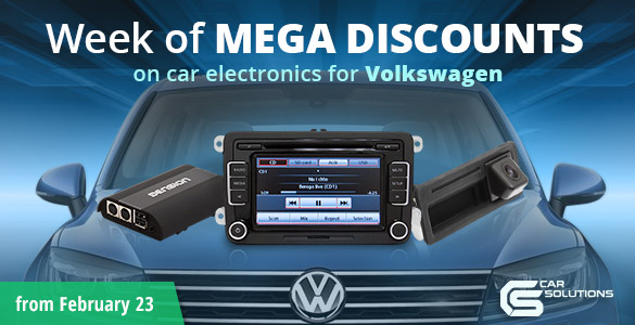 Discounts on Volkswagen gadgets will soon start