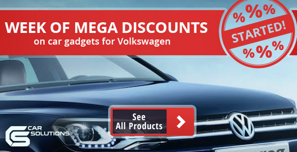  Discount on Volkswagen electronics 