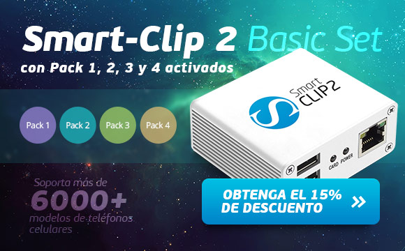 Smart-Clip 2 Basic Set con activados Pack 1, 2, 3, 4