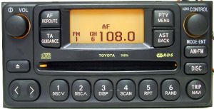 Autorradio de Toyota Avensis 2003