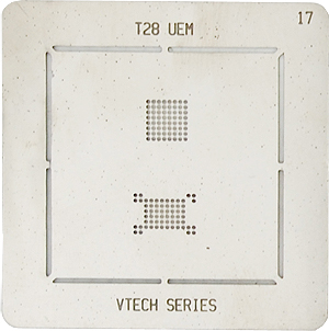 T28 UEM VTECH SERIES BGA stencil