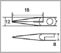 Long Nose Pliers Pro'sKit 1PK-727 (128 mm)