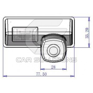 Nissan Teana reverse camera dimensions
