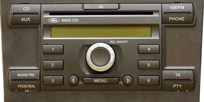 Головное устройство Ford 6000CD
