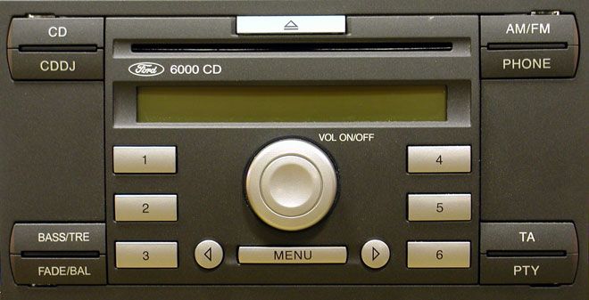 Autorradio Ford 6000CD