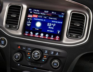 Dodge Charger head unit