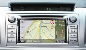 Toyota Touch & Go Monitor