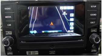 Volkswagen AUX head unit