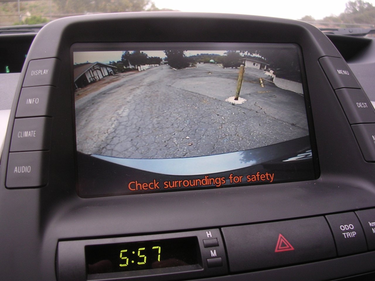 Color Car Reverse Rear View Backup Camera for Toyota Prius 2006 2007 2008 2009 