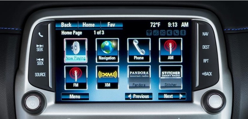 Chevrolet head unit