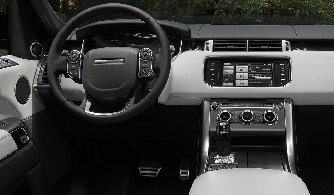 Pantalla de Range rover