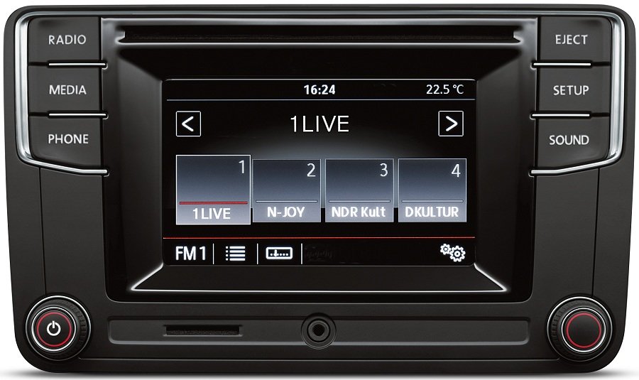 Volkswagen head unit