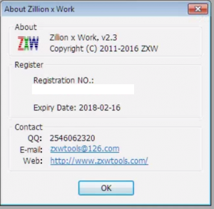 Conocer la fecha de caducación del período de acceso para ZXW Tool