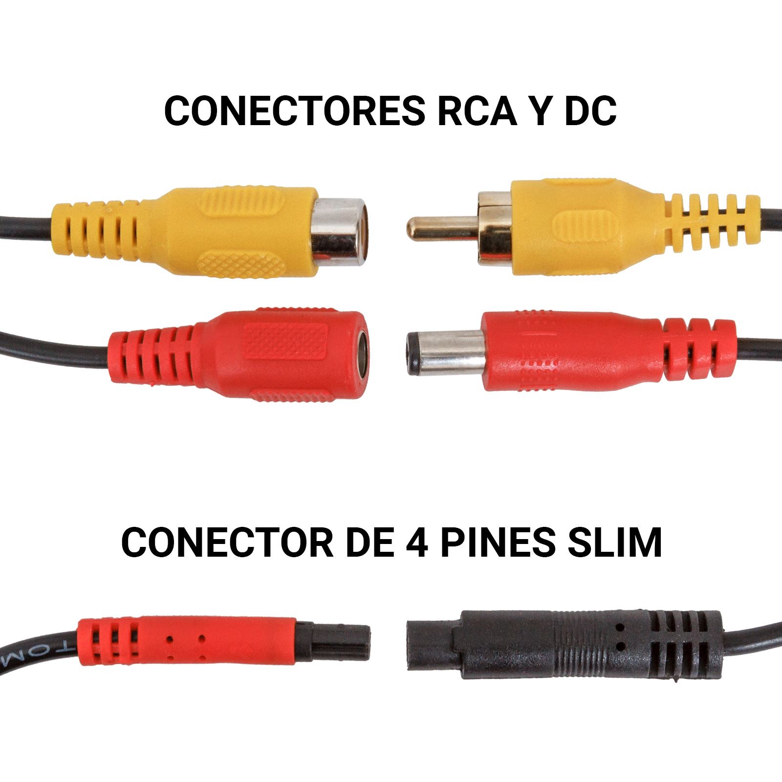 Comparación de conectores para señal de video