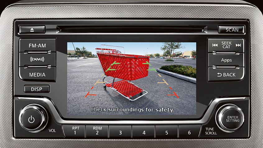 Nissan Audio US 5 inch display