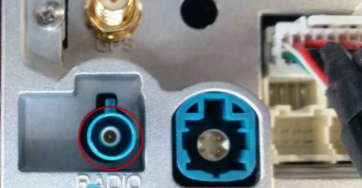 Single FAKRA connector