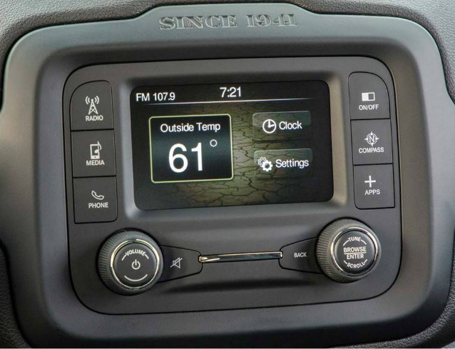 Autorradio Jeep Renegade