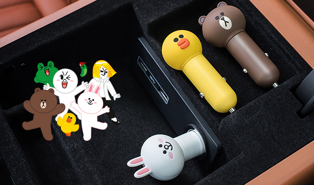 Cargadores Line Friends