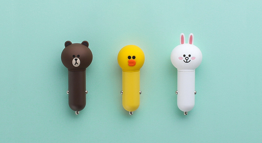 Cargadores Line Friends