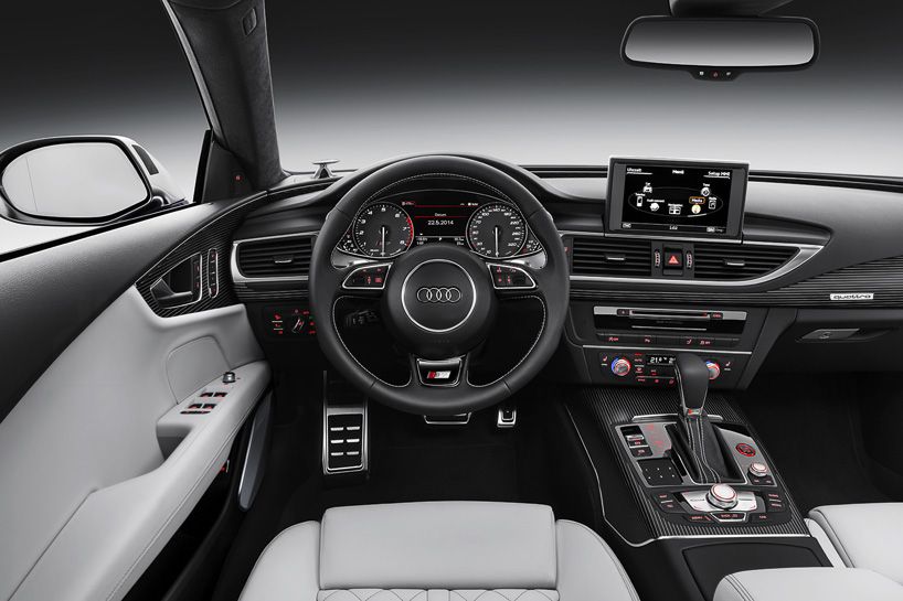 Audi with MMI head unit