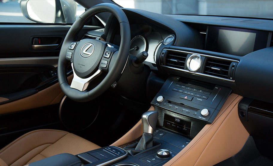 Lexus RC head unit