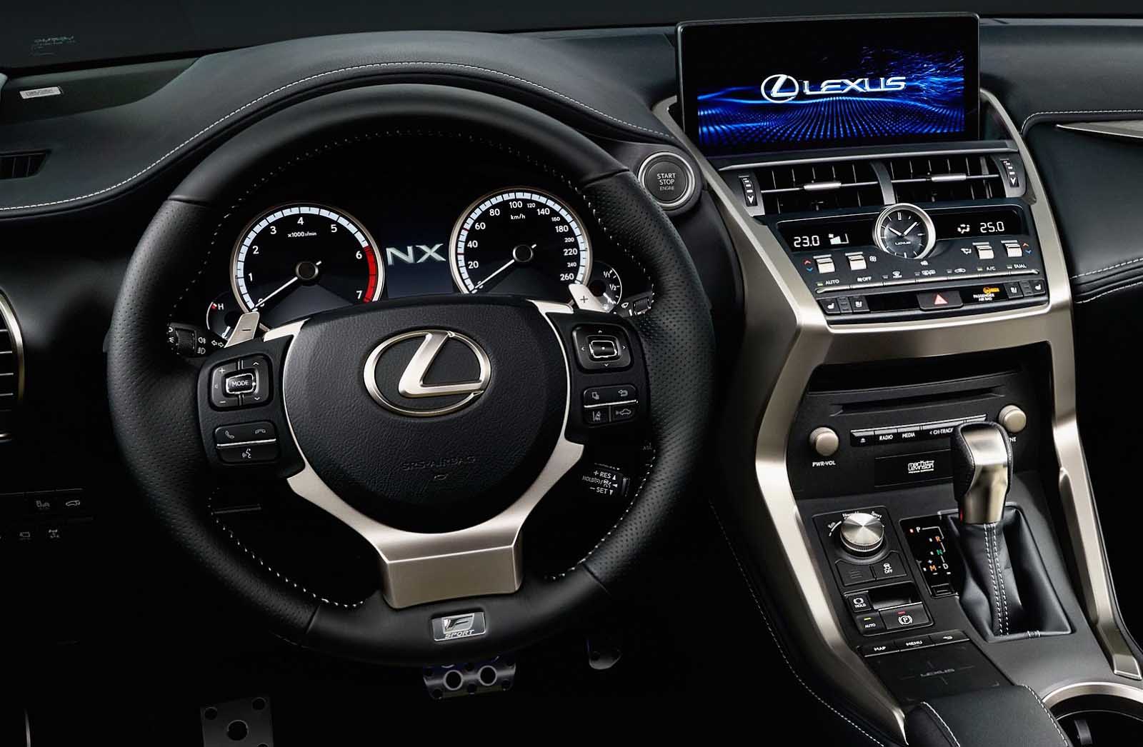 Lexus NX head unit