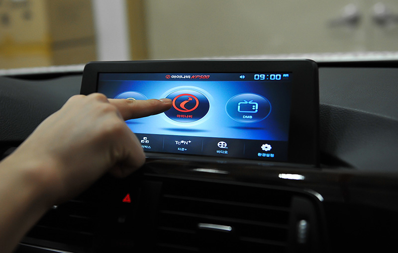 BMW touch panel