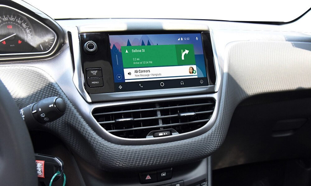 Peugeot wireless Android Auto