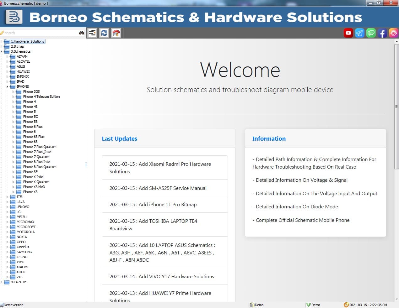 رابط Borneo Schematics به این شکل است