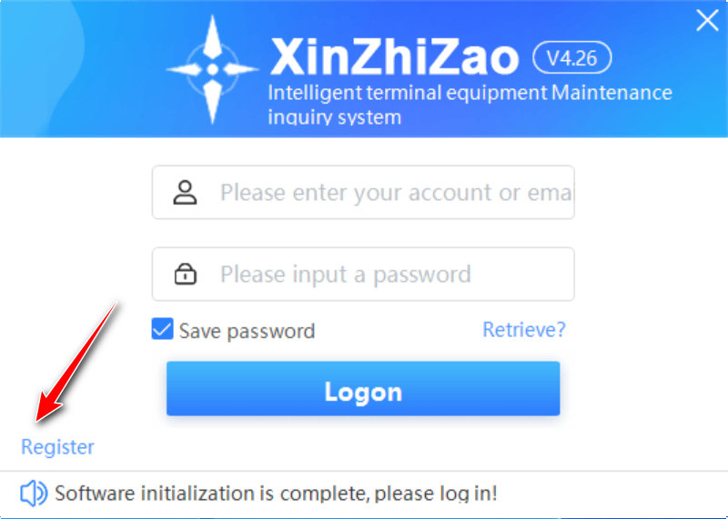Run XinZhiZao software