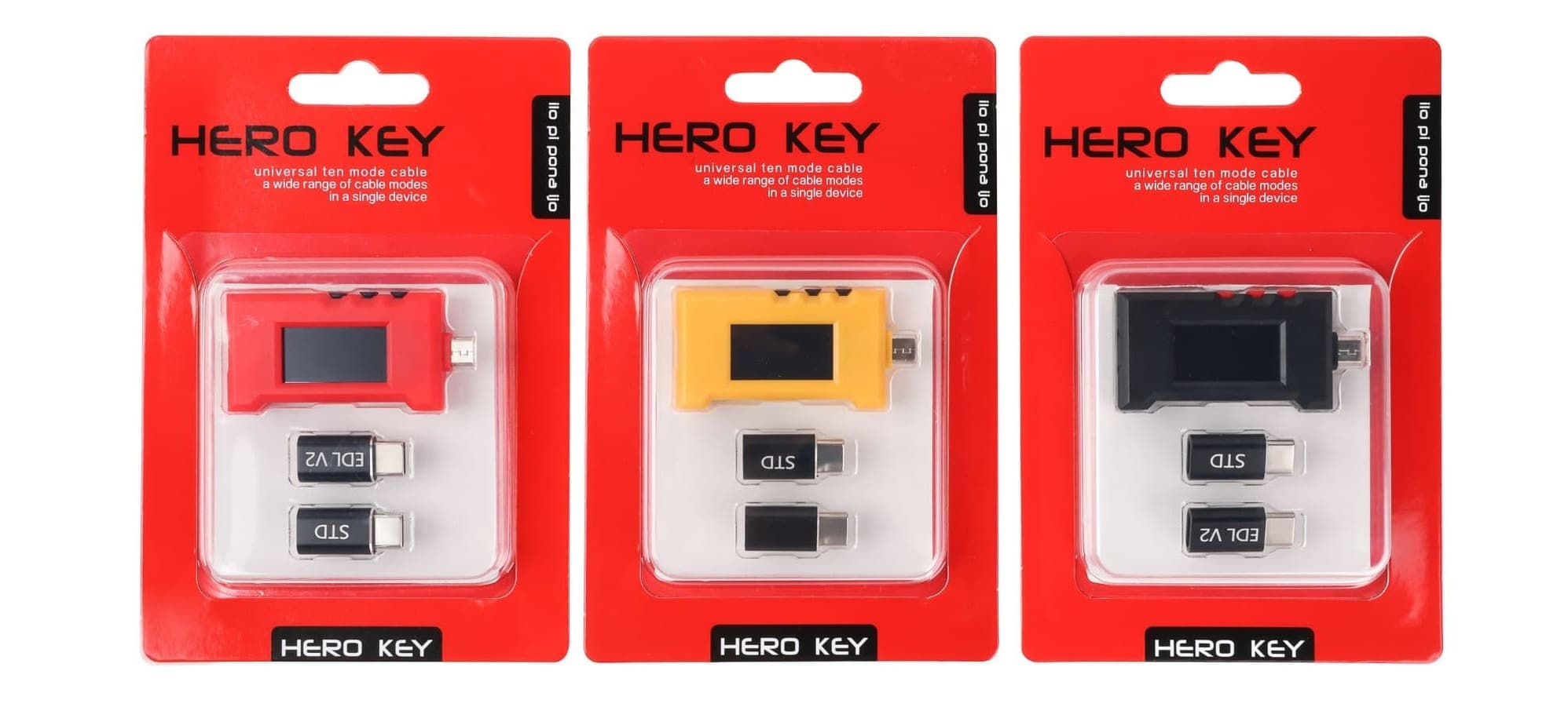 Hero-Key is available in various colors